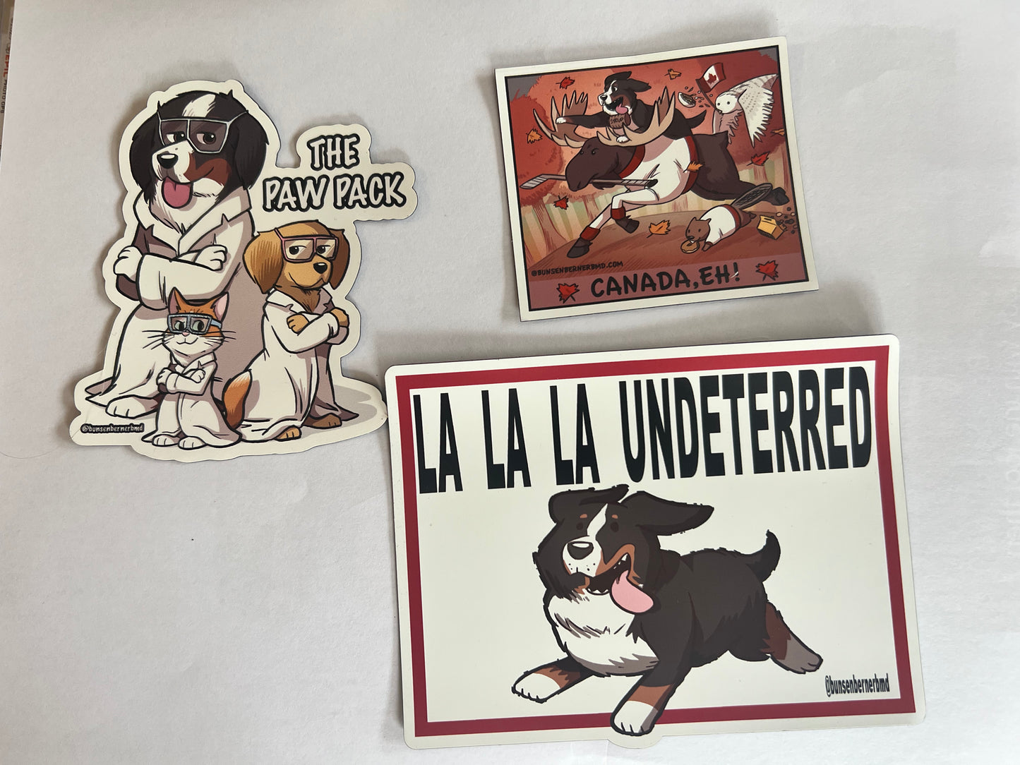 The La La La Undeterred Magnet Pack