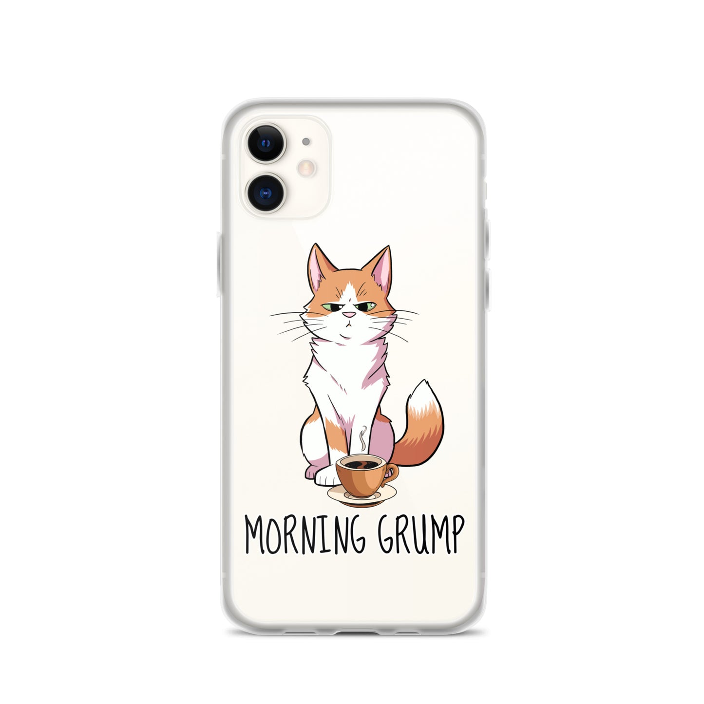 Morning Grump iPhone Case