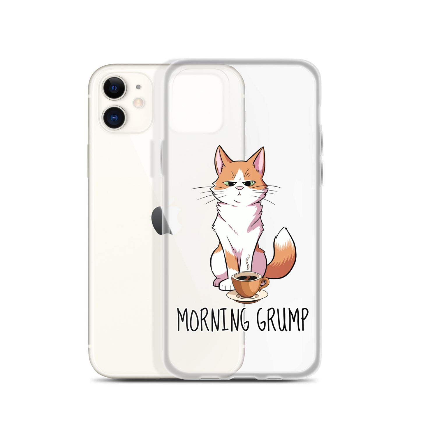 Morning Grump iPhone Case