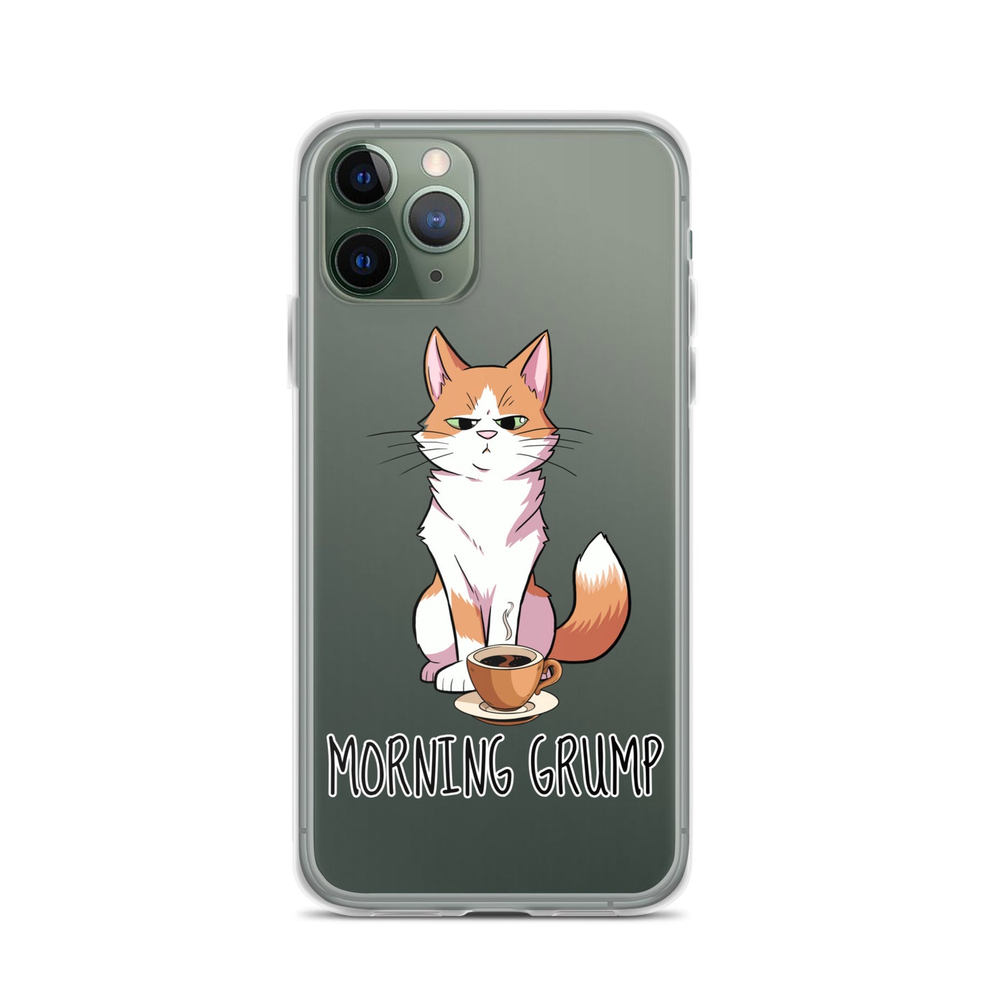 Morning Grump iPhone Case