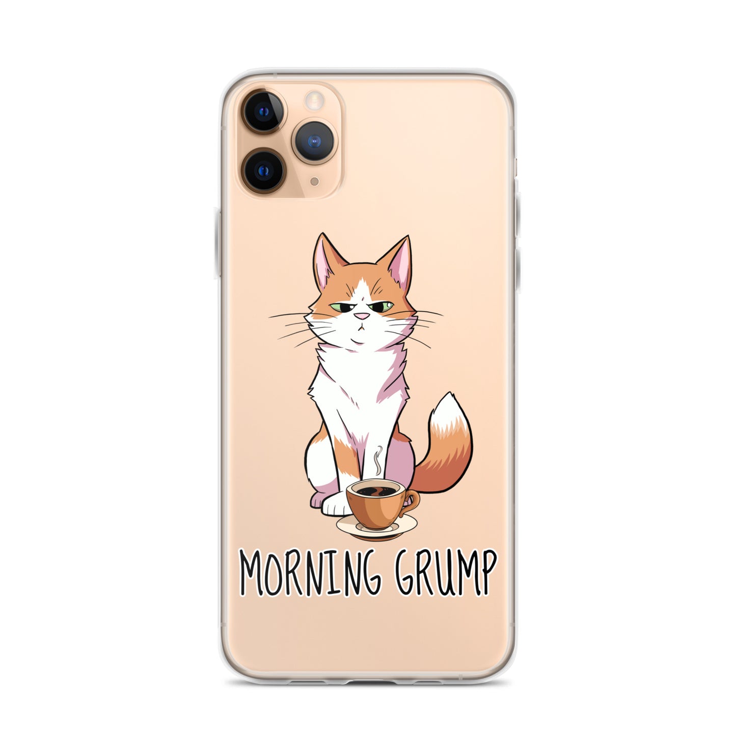 Morning Grump iPhone Case