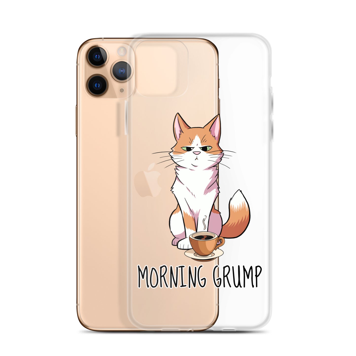 Morning Grump iPhone Case