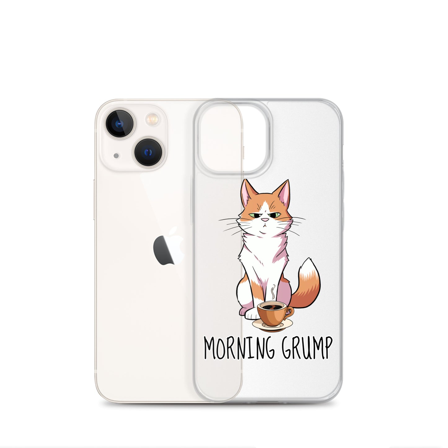 Morning Grump iPhone Case
