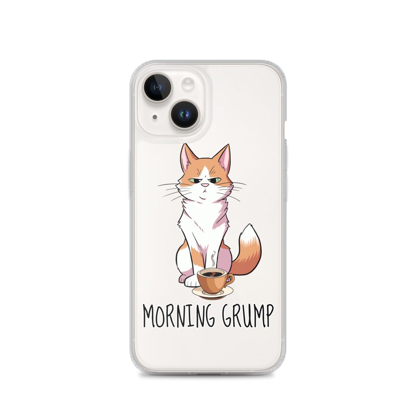 Morning Grump iPhone Case