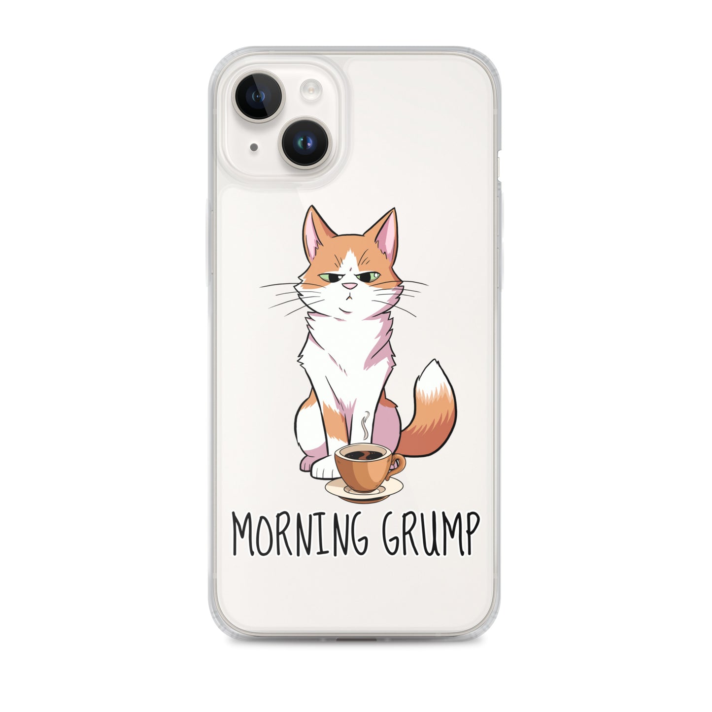 Morning Grump iPhone Case