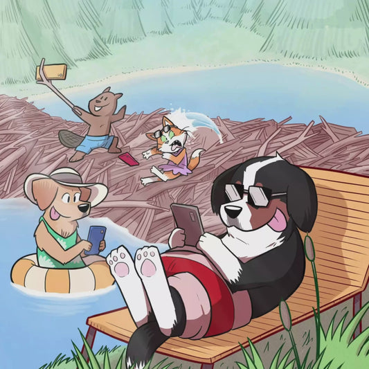 Texts From Bunsen Volume 3: A Dam Adventure Print Book