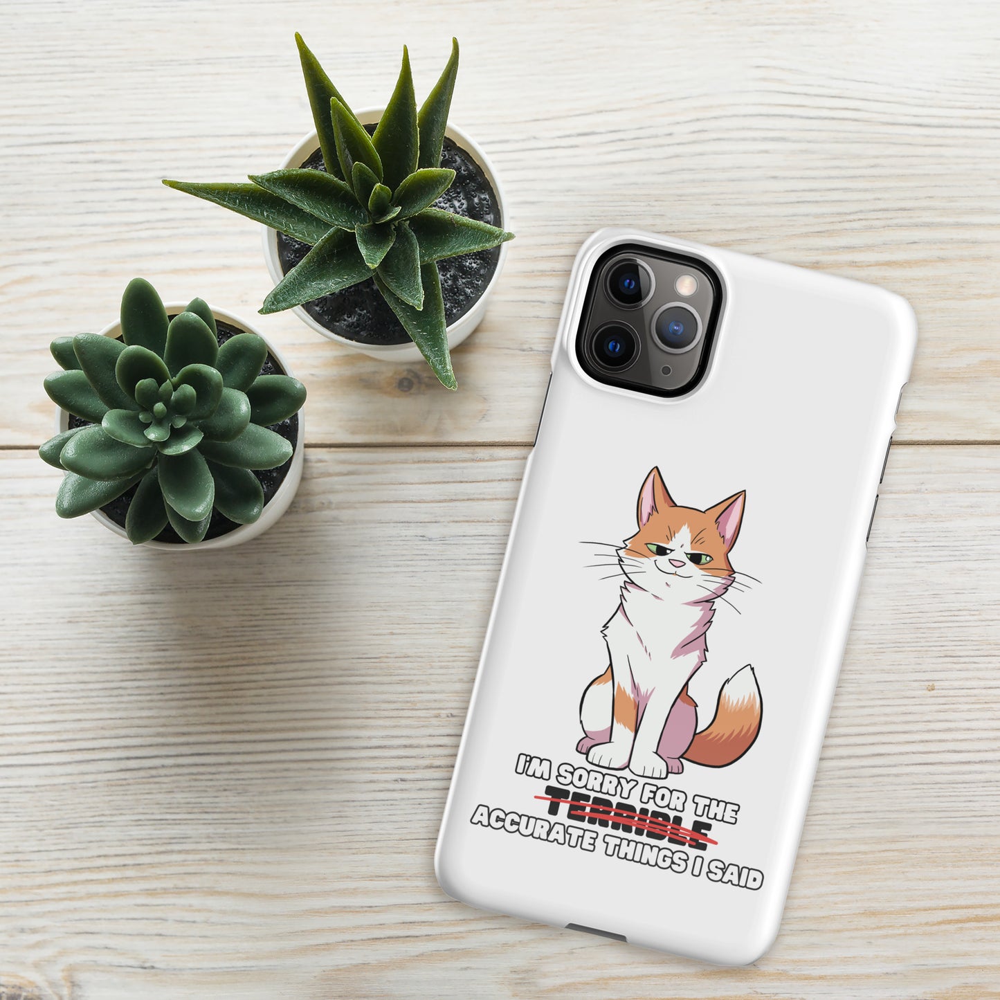 Ginger - Sorry for the Terrible... Accurate Things I Said Snap case for iPhone®