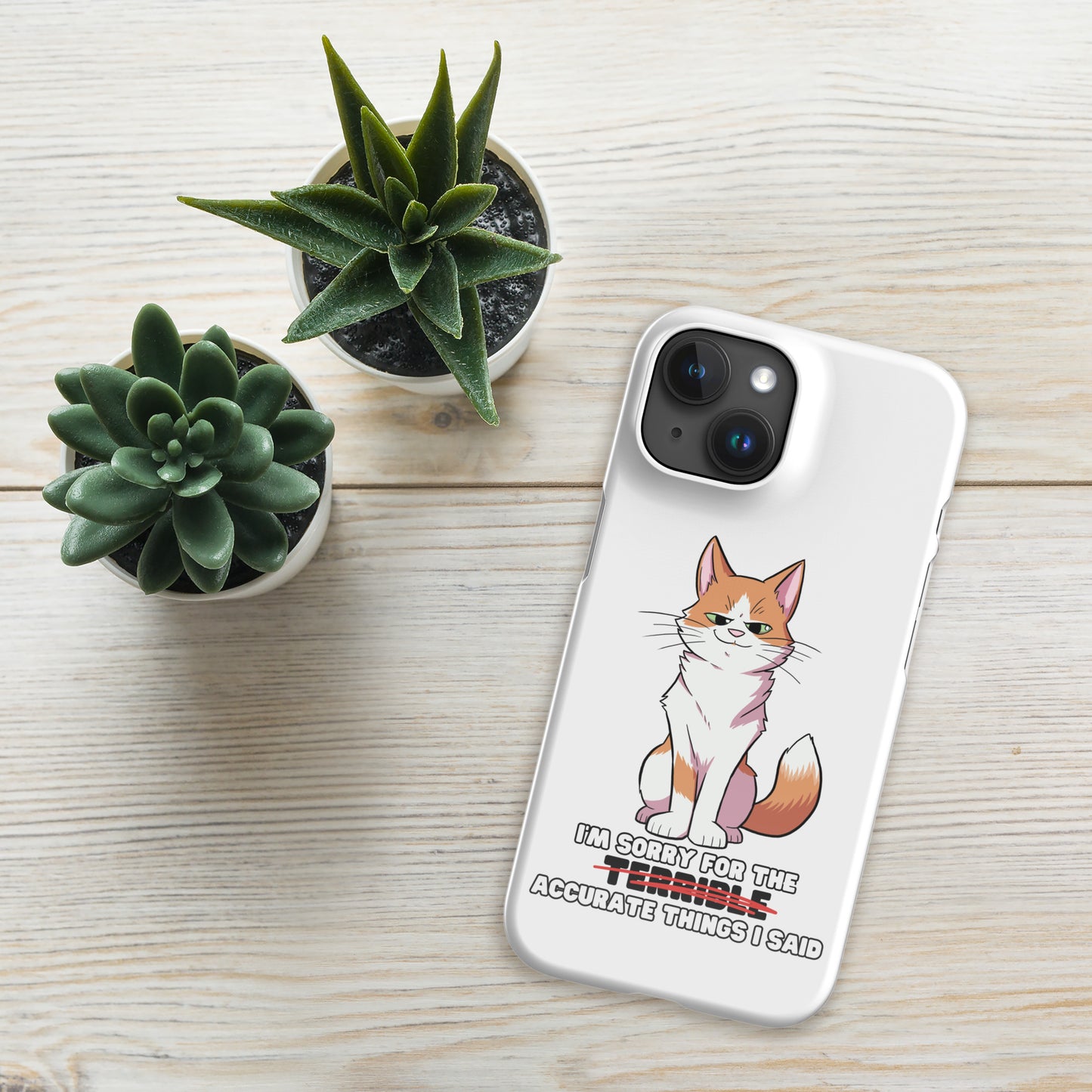 Ginger - Sorry for the Terrible... Accurate Things I Said Snap case for iPhone®