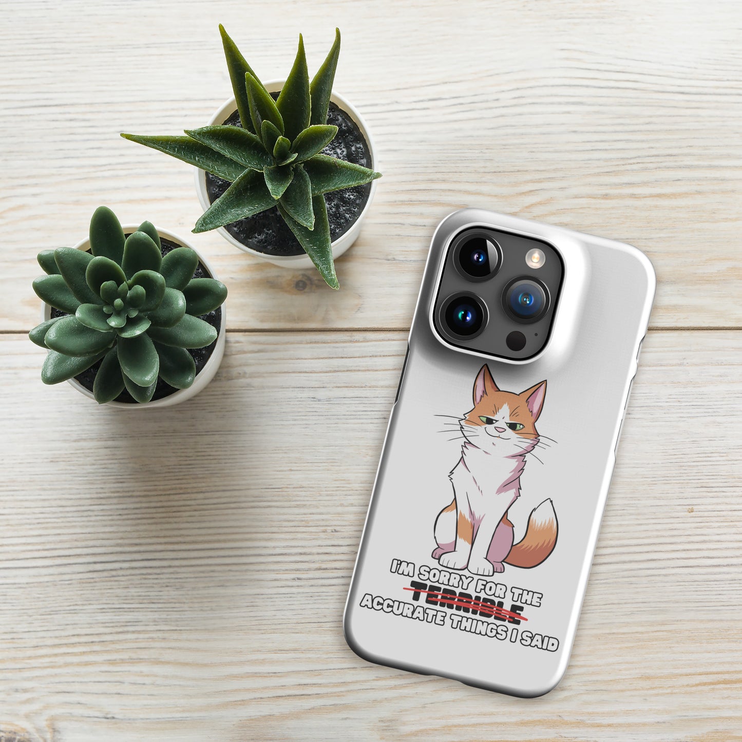 Ginger - Sorry for the Terrible... Accurate Things I Said Snap case for iPhone®