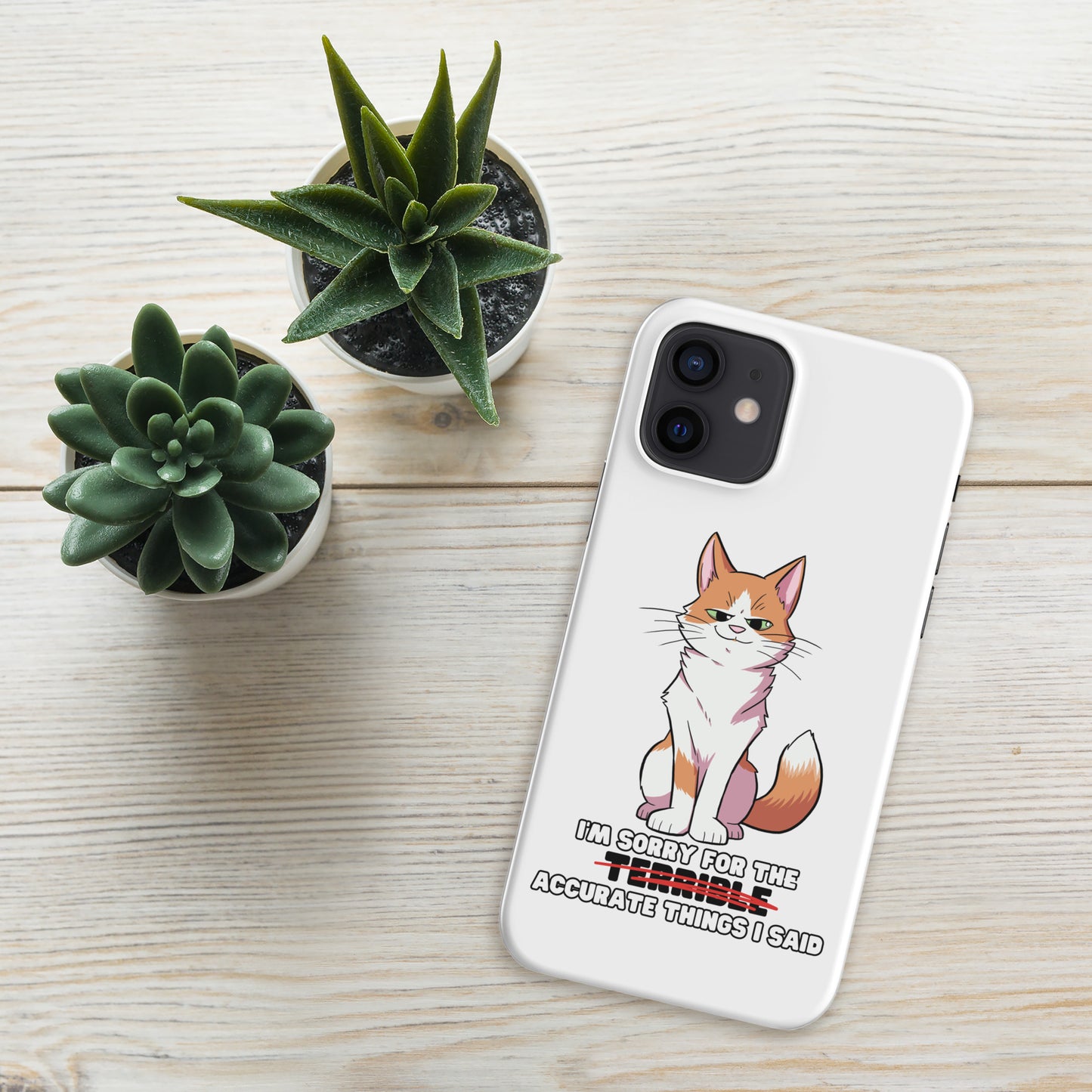 Ginger - Sorry for the Terrible... Accurate Things I Said Snap case for iPhone®