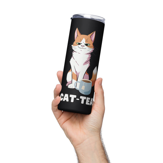 Ginger - Cat-tea Stainless steel tumbler