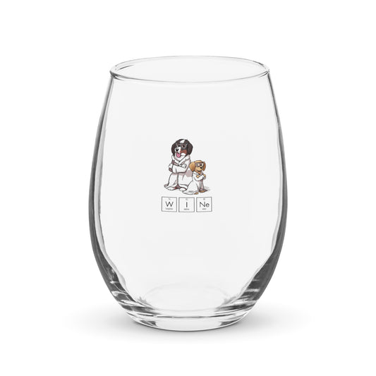 Stemless wine glass: WINE|