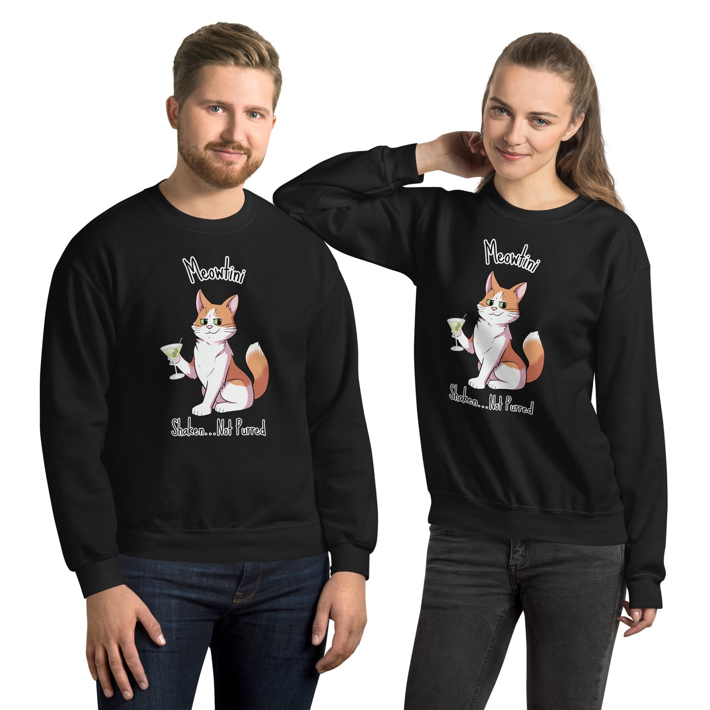 Ginger - Shaken Not Purred Unisex Sweatshirt