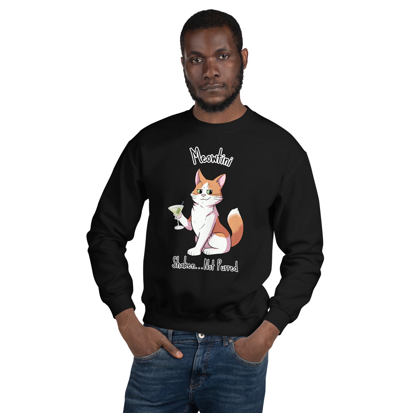 Ginger - Shaken Not Purred Unisex Sweatshirt