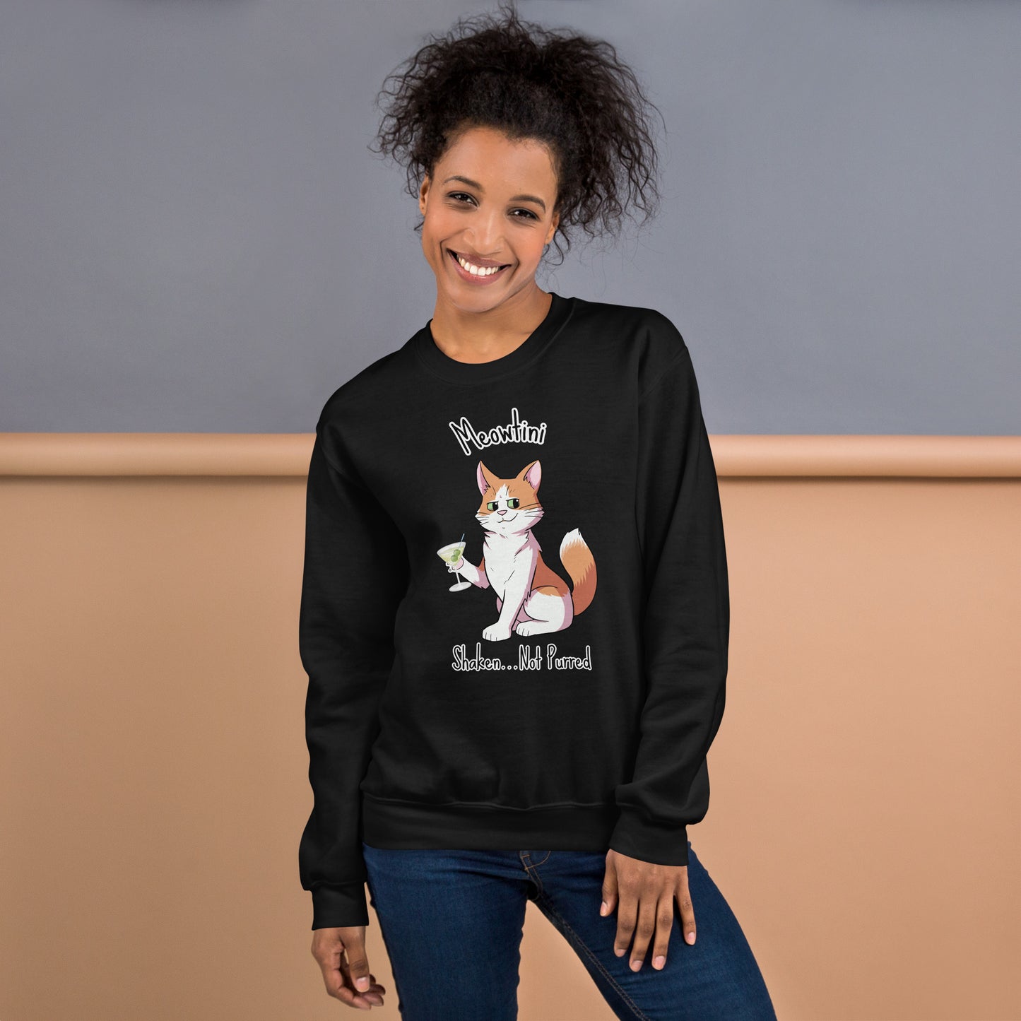 Ginger - Shaken Not Purred Unisex Sweatshirt