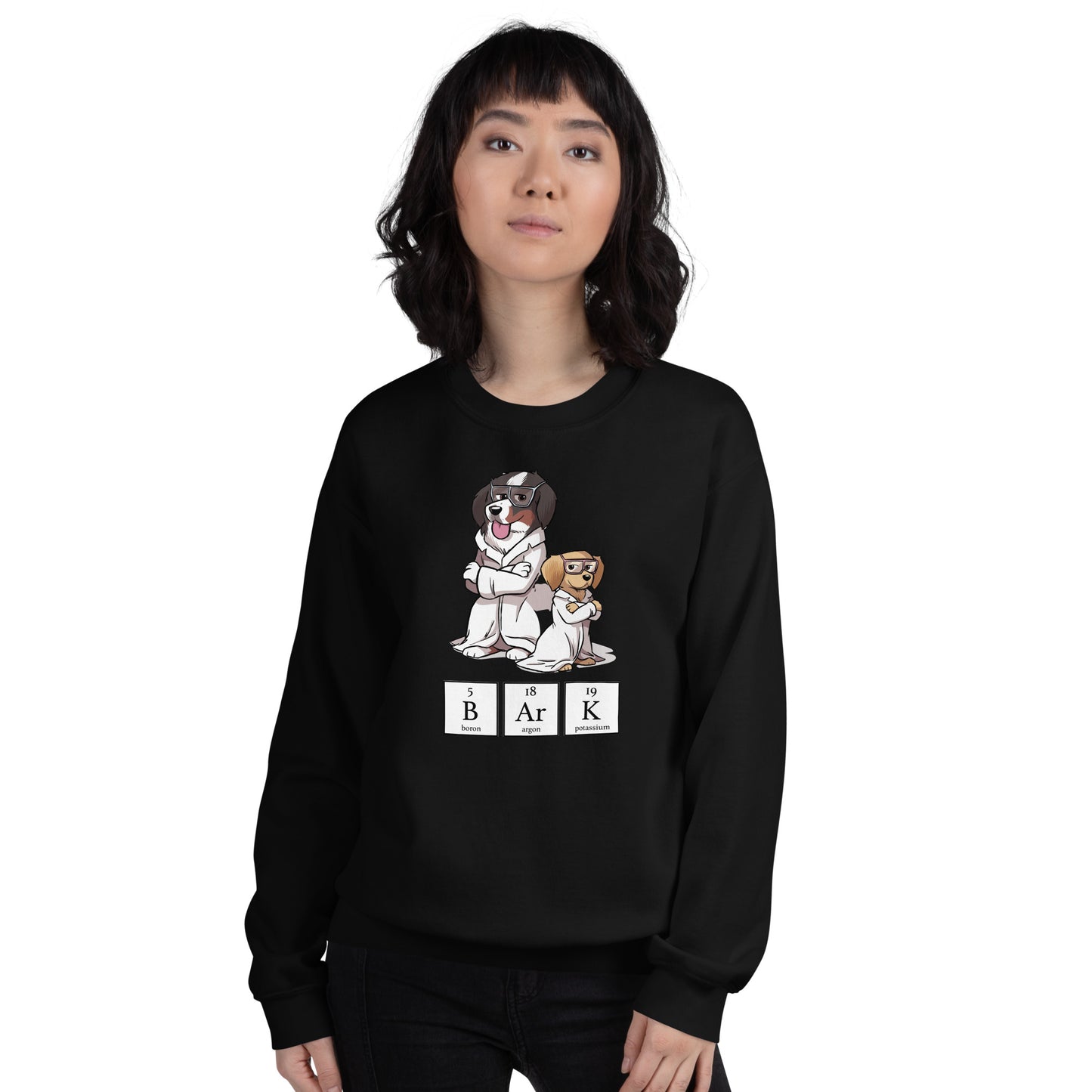 Unisex Sweatshirt: BARK!