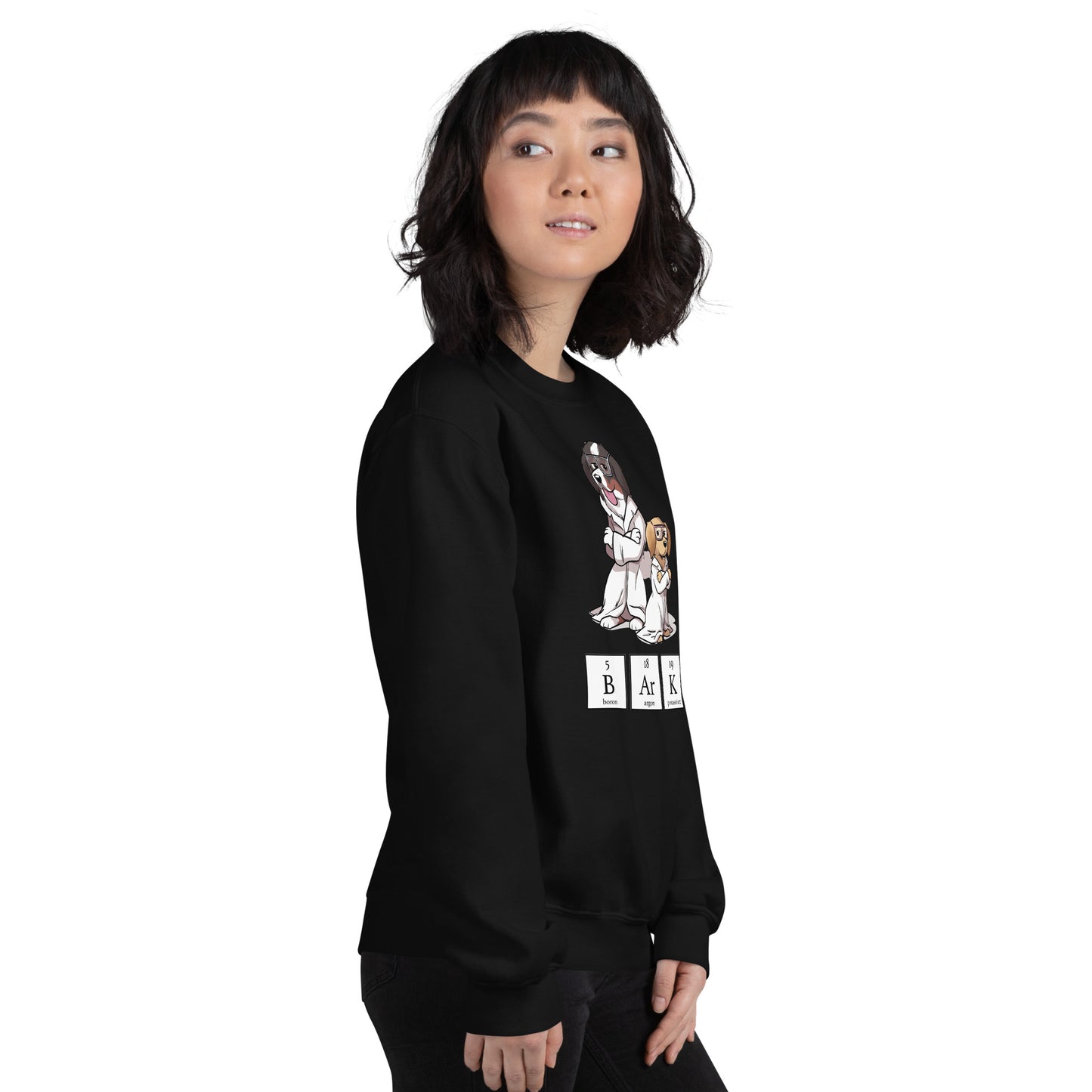 Unisex Sweatshirt: BARK!