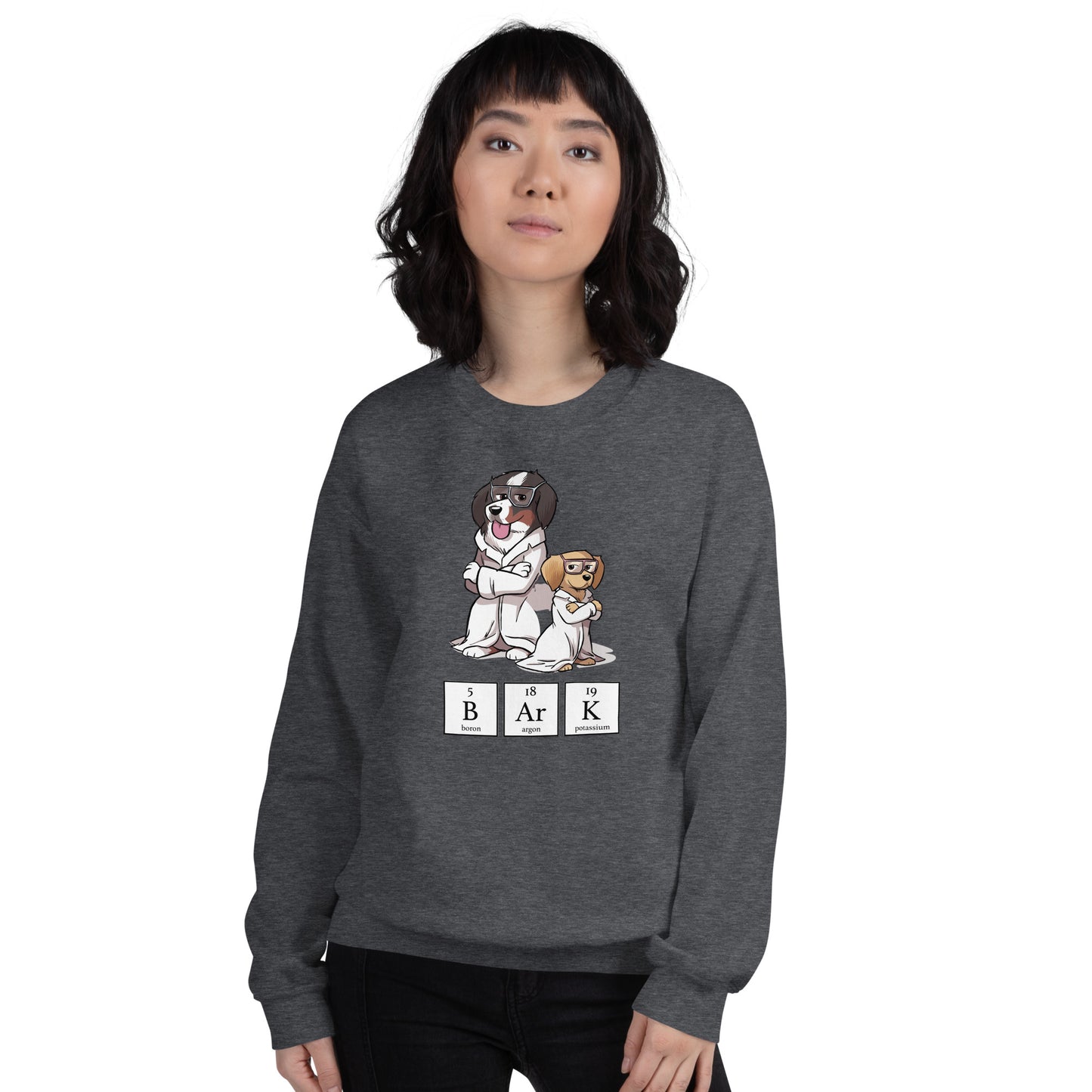 Unisex Sweatshirt: BARK!