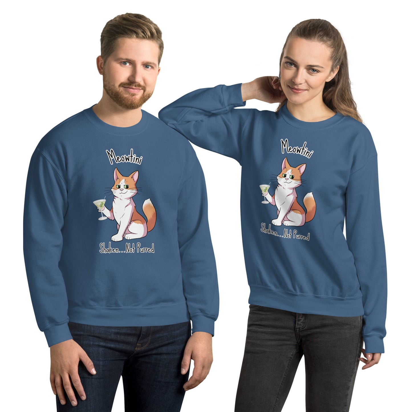 Ginger - Shaken Not Purred Unisex Sweatshirt