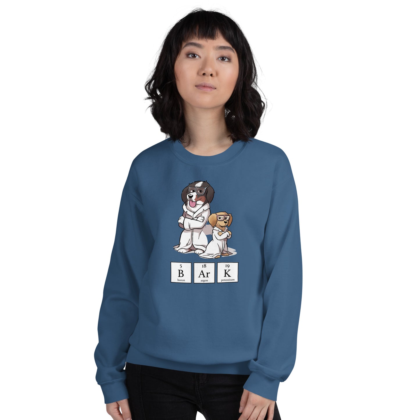 Unisex Sweatshirt: BARK!