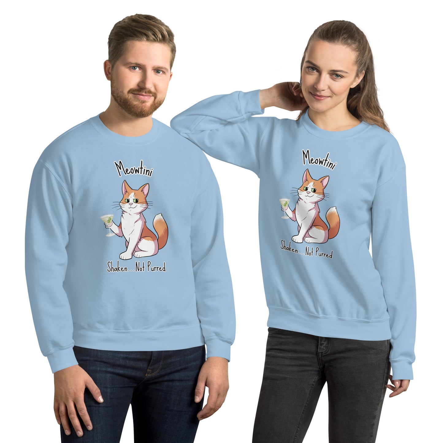 Ginger - Shaken Not Purred Unisex Sweatshirt