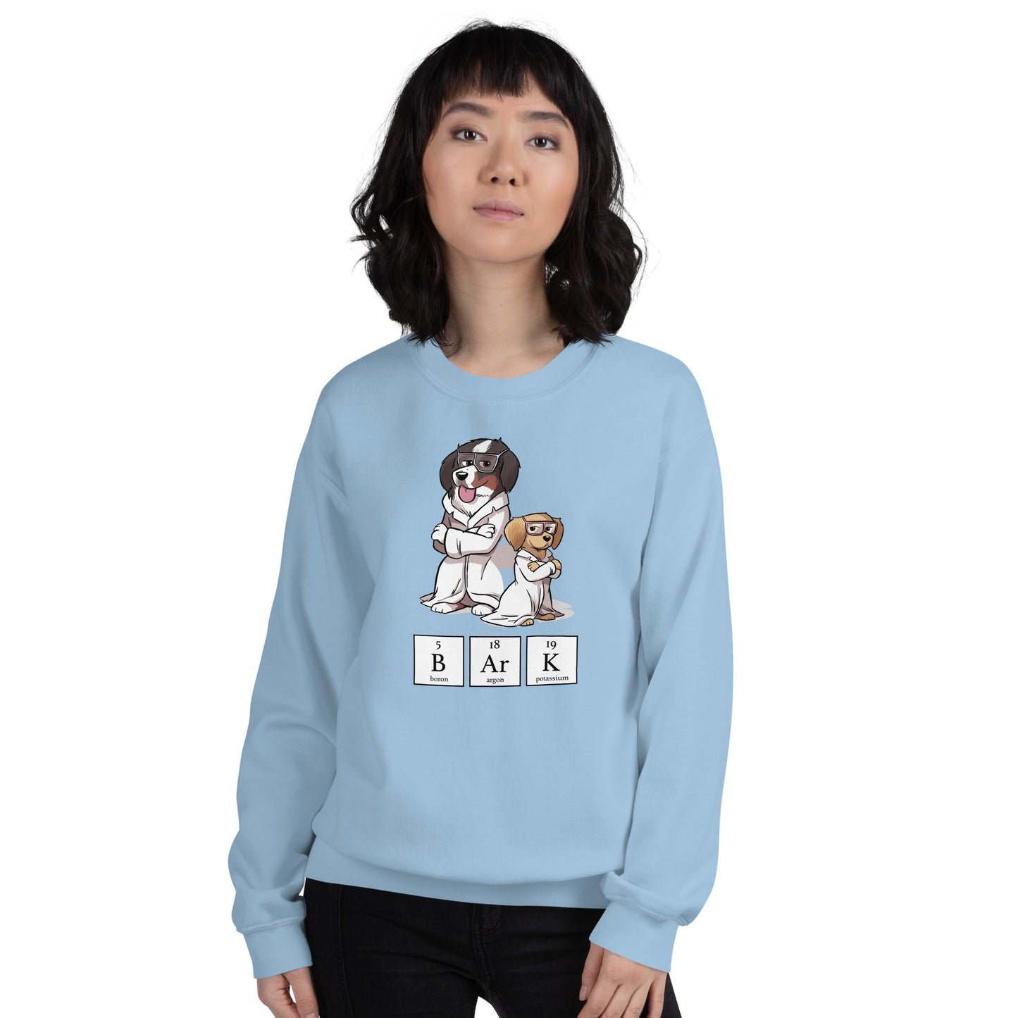 Unisex Sweatshirt: BARK!