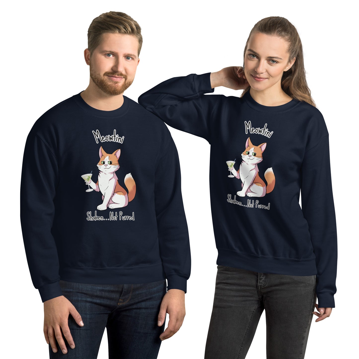 Ginger - Shaken Not Purred Unisex Sweatshirt