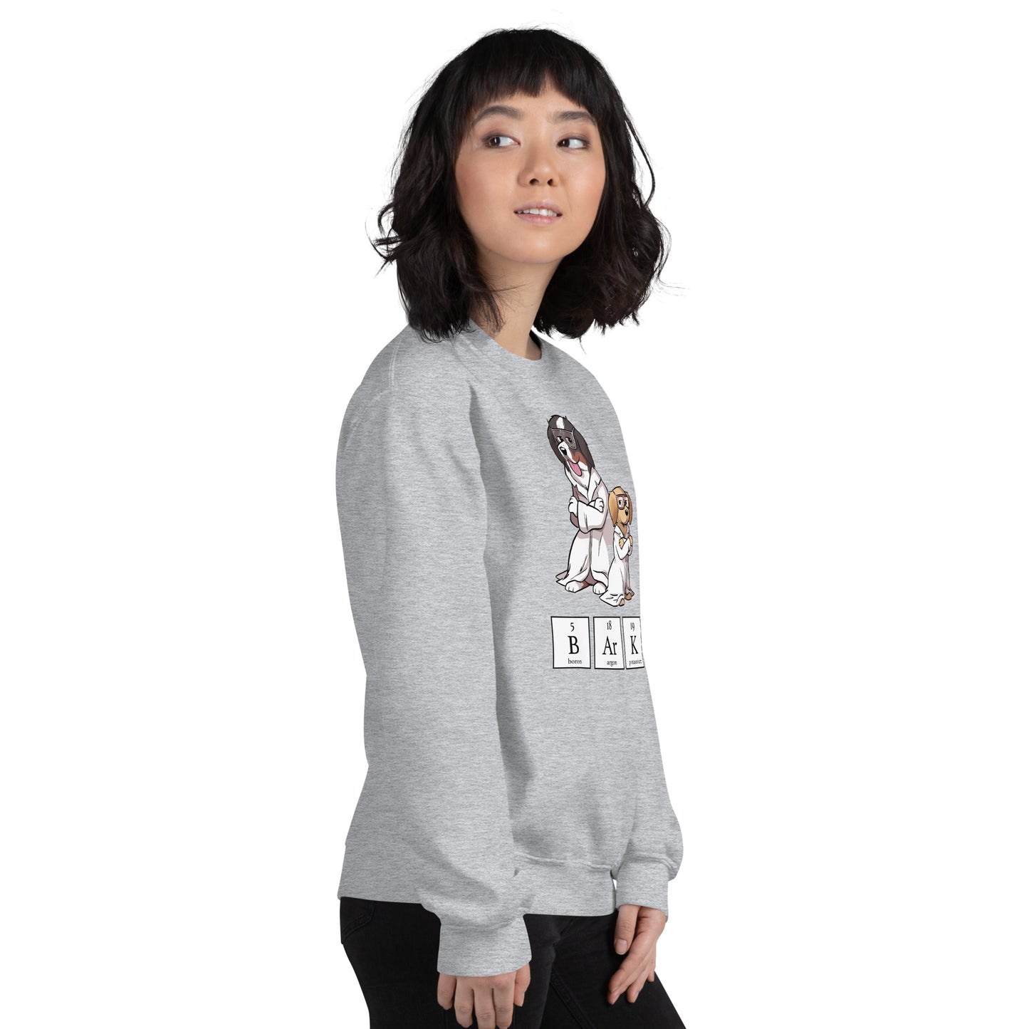 Unisex Sweatshirt: BARK!