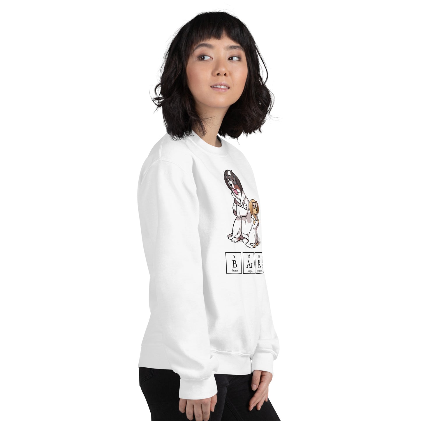 Unisex Sweatshirt: BARK!