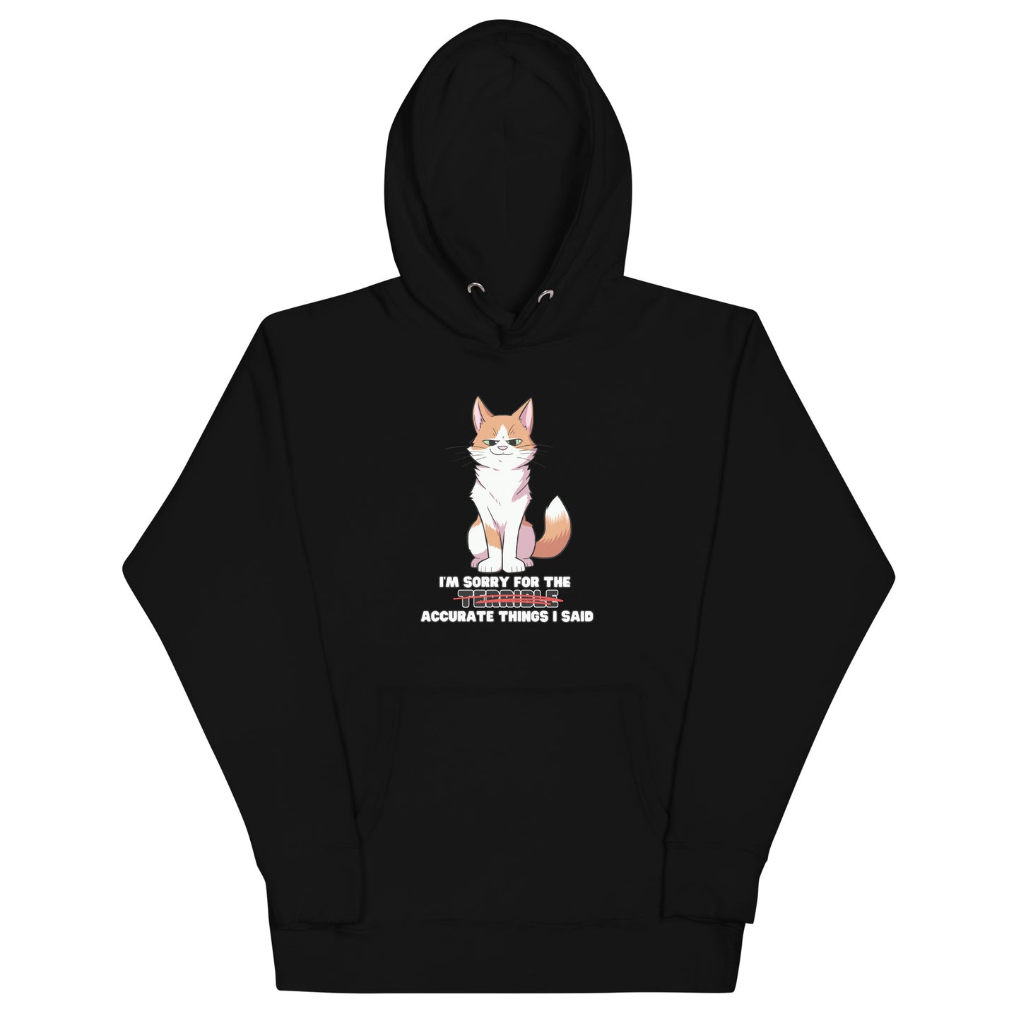 Ginger - Sorry for the Terrible... Accurate Things I Said Unisex Hoodie