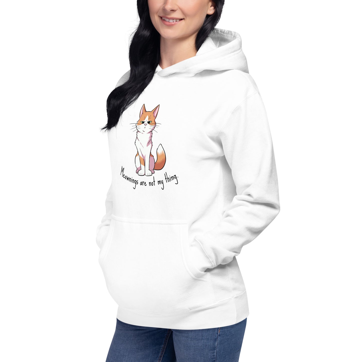 Ginger - Meowings are not my thing Unisex Hoodie