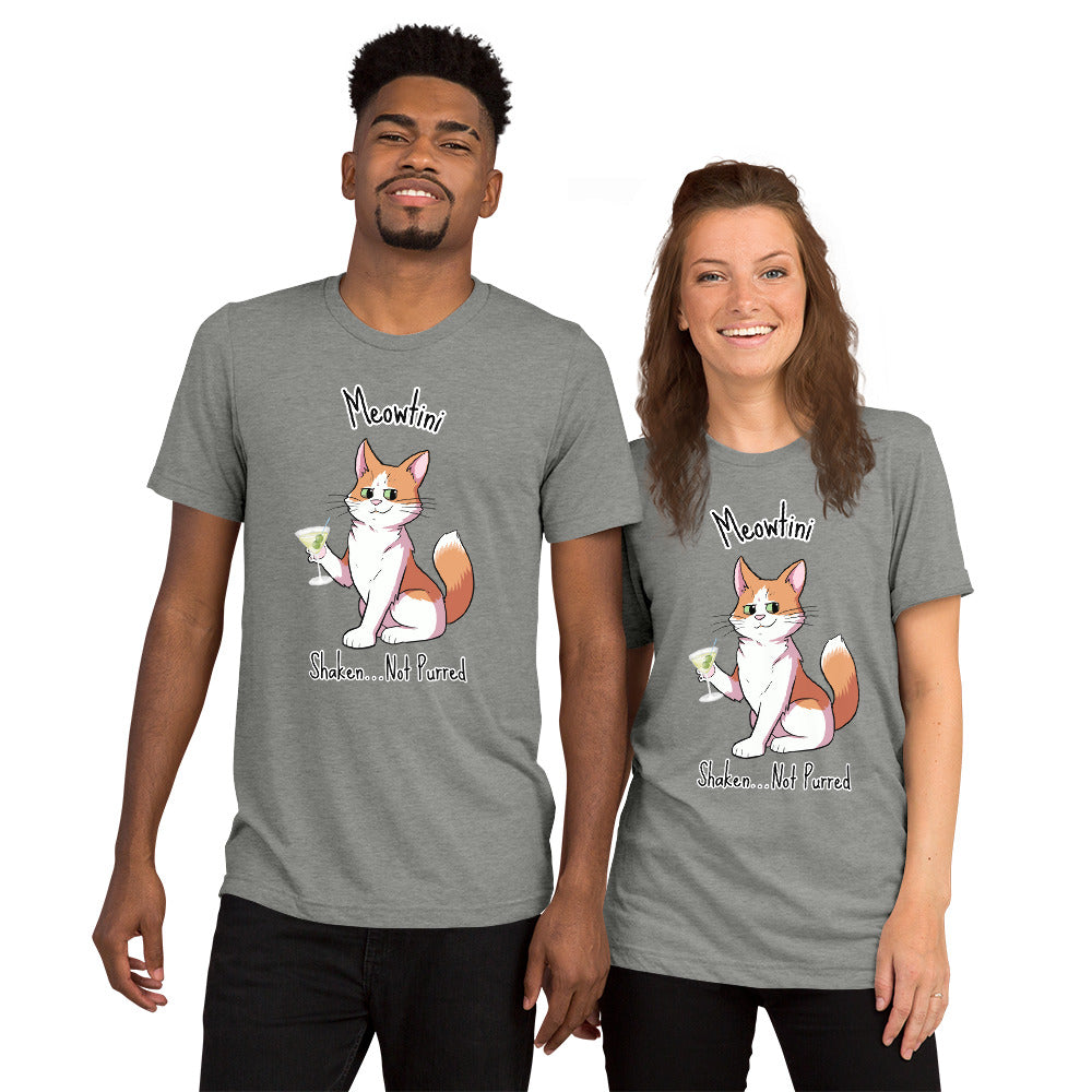 Ginger - Meowtini Shaken Not Purred Short sleeve t-shirt