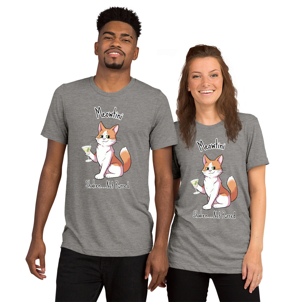 Ginger - Meowtini Shaken Not Purred Short sleeve t-shirt