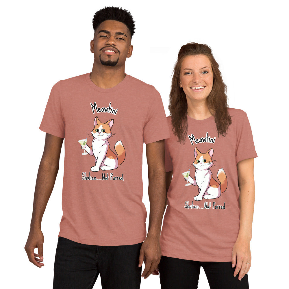 Ginger - Meowtini Shaken Not Purred Short sleeve t-shirt