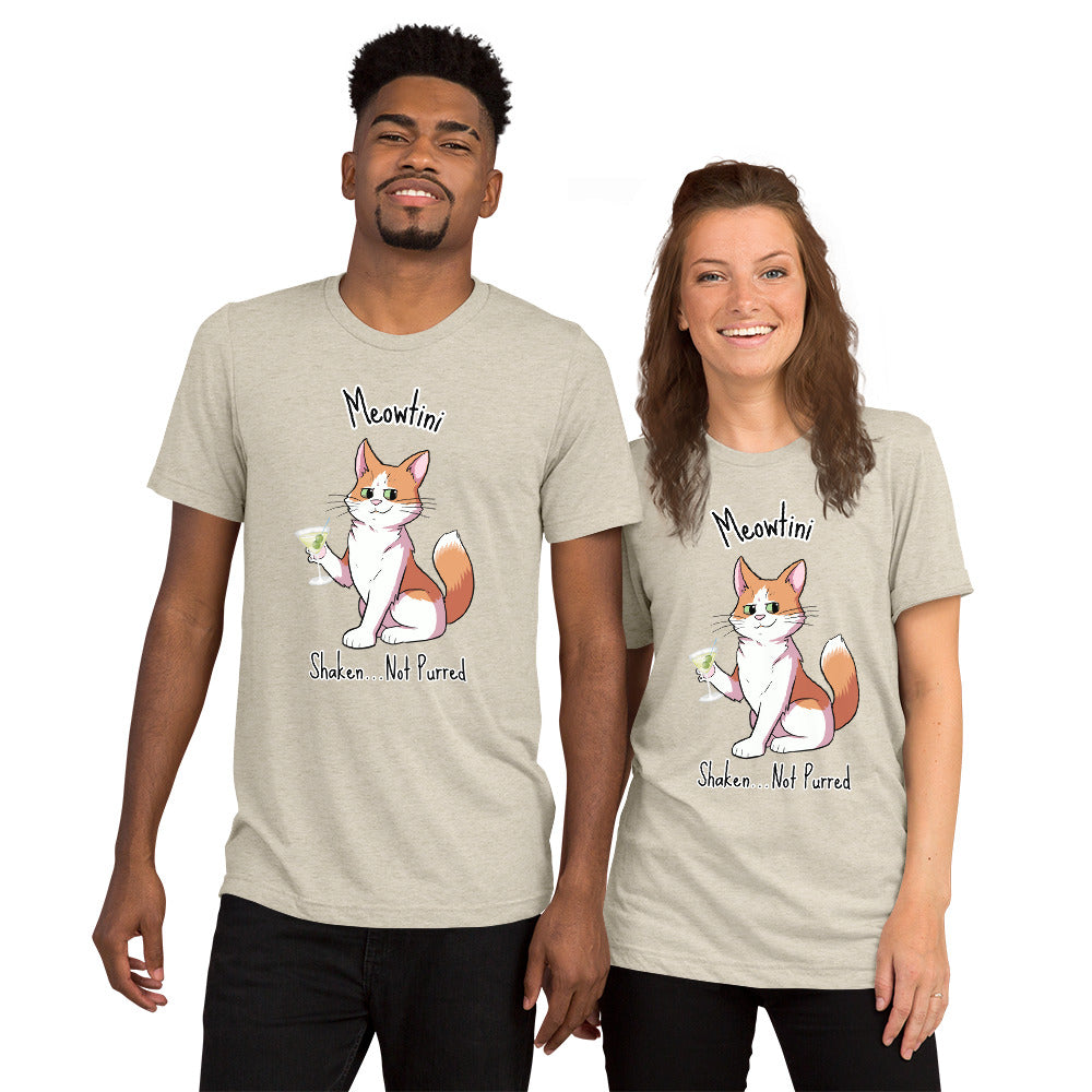 Ginger - Meowtini Shaken Not Purred Short sleeve t-shirt