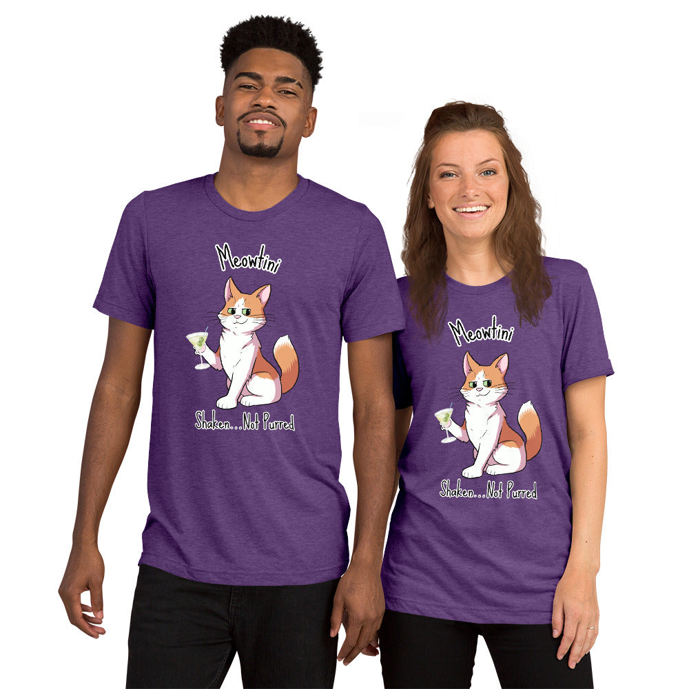 Ginger - Meowtini Shaken Not Purred Short sleeve t-shirt