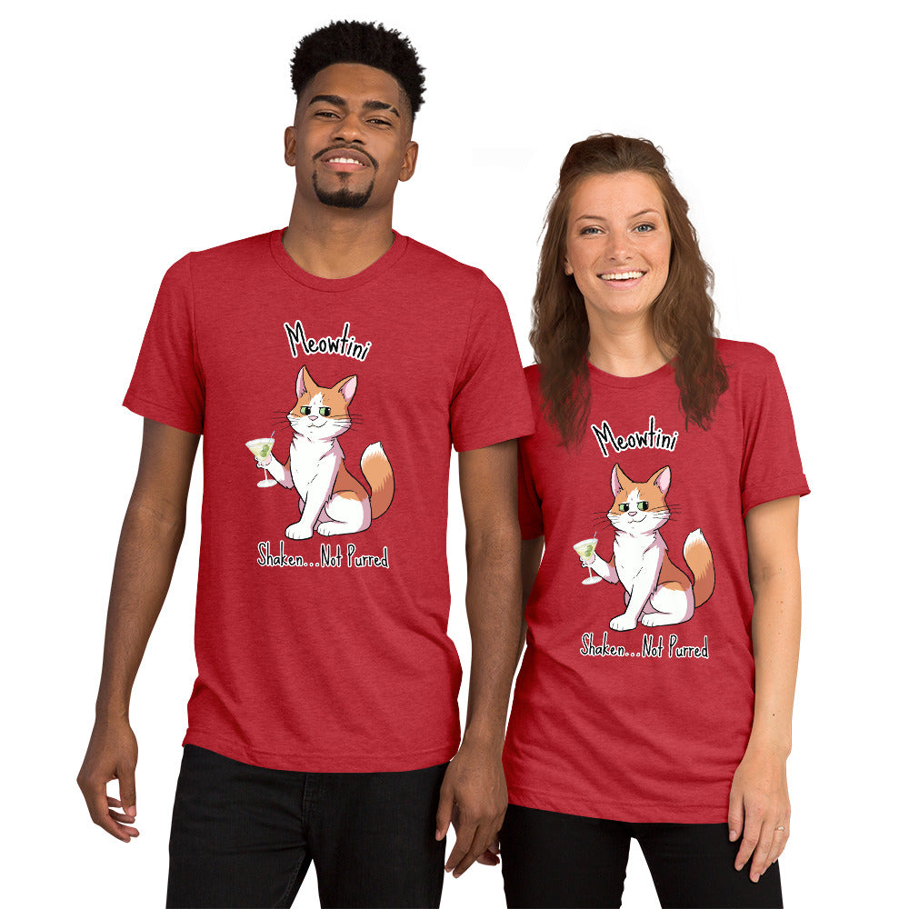 Ginger - Meowtini Shaken Not Purred Short sleeve t-shirt