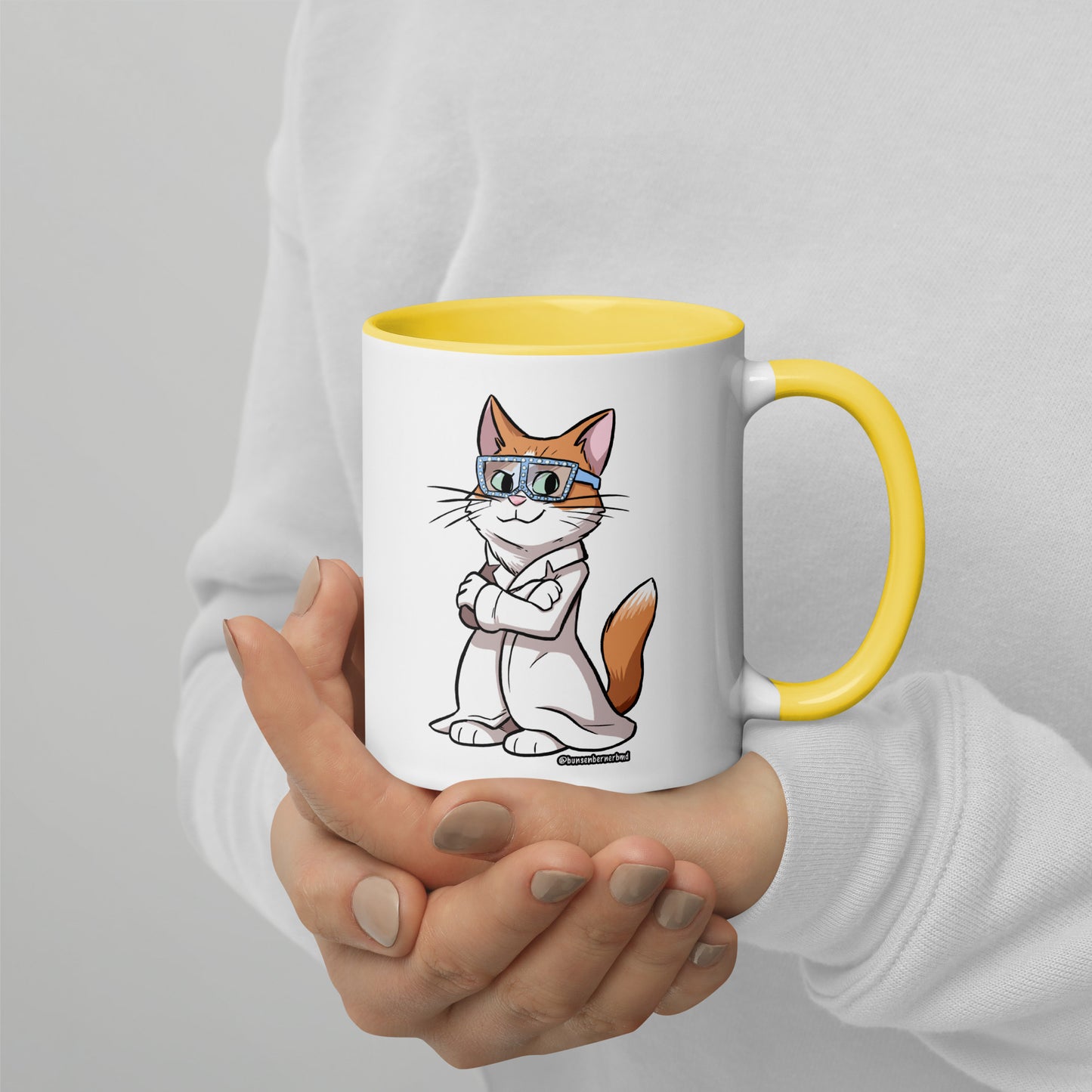 Mug with Color Inside- If Life Gives You Lemons