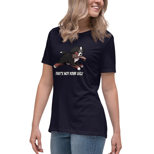 Women's Relaxed T-Shirt: That's Not Your Leg Chase Version!