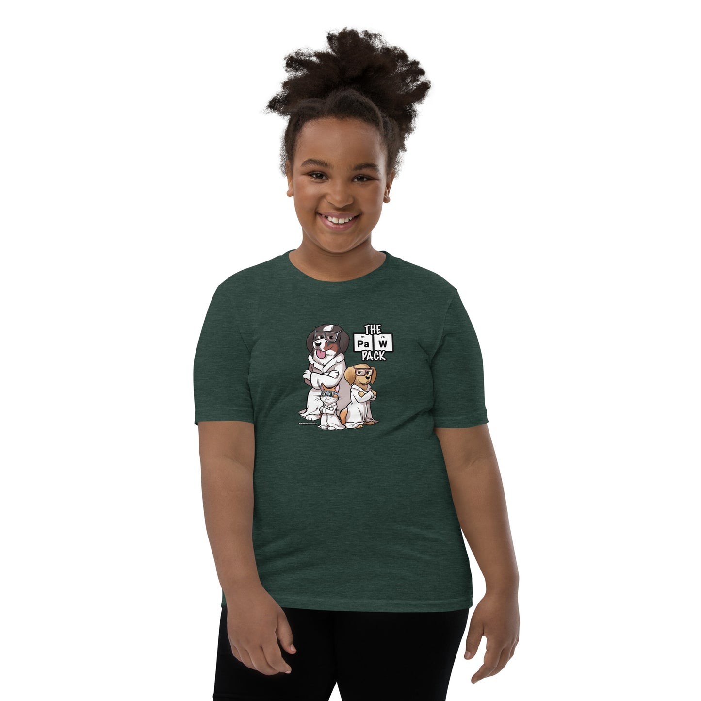 Youth Short Sleeve T-Shirt- THE P{AW PACK