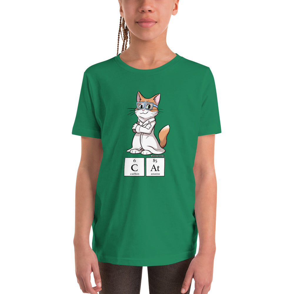 Youth Short Sleeve T-Shirt- CAT!