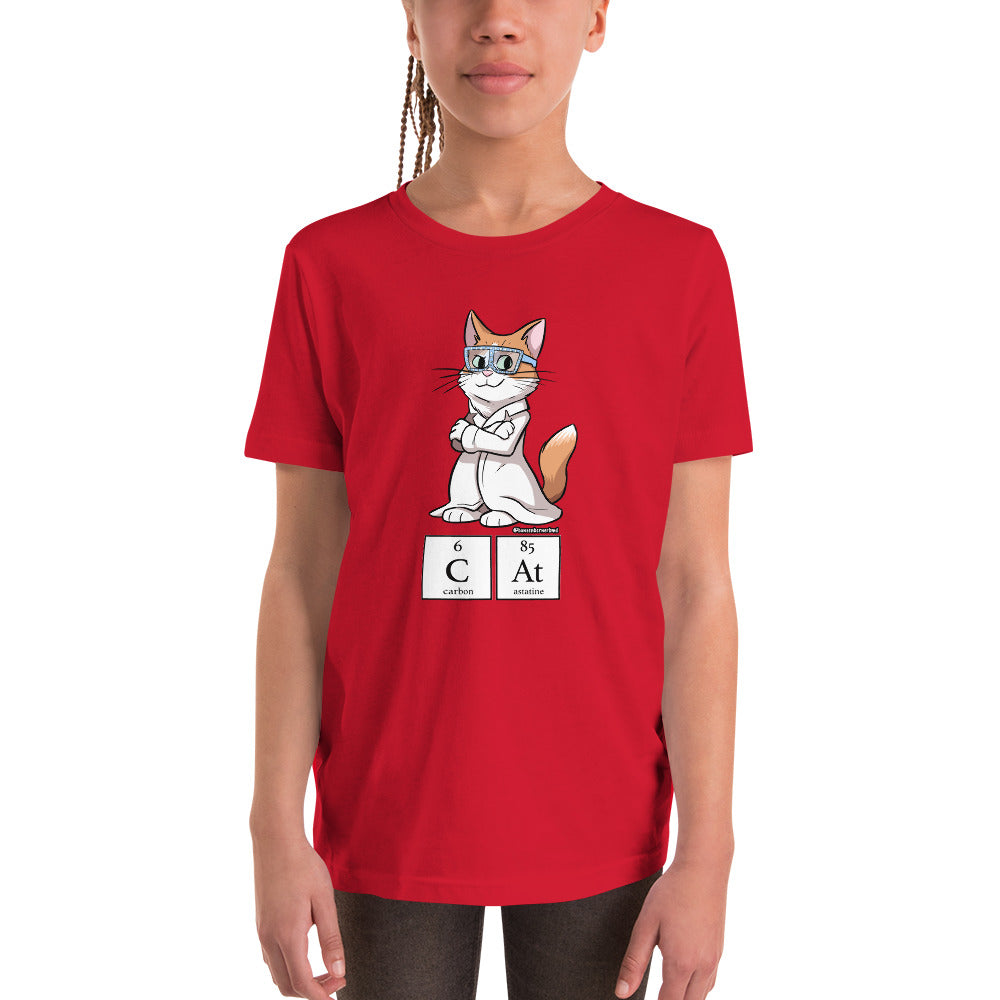 Youth Short Sleeve T-Shirt- CAT!