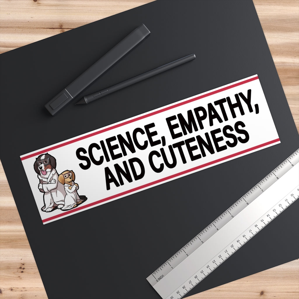 Bumper Stickers: Science, Empathy, and Cuteness!