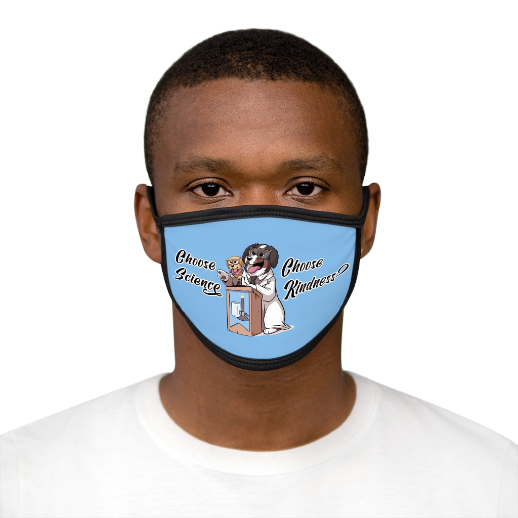Mixed-Fabric Face Mask: Choose Science