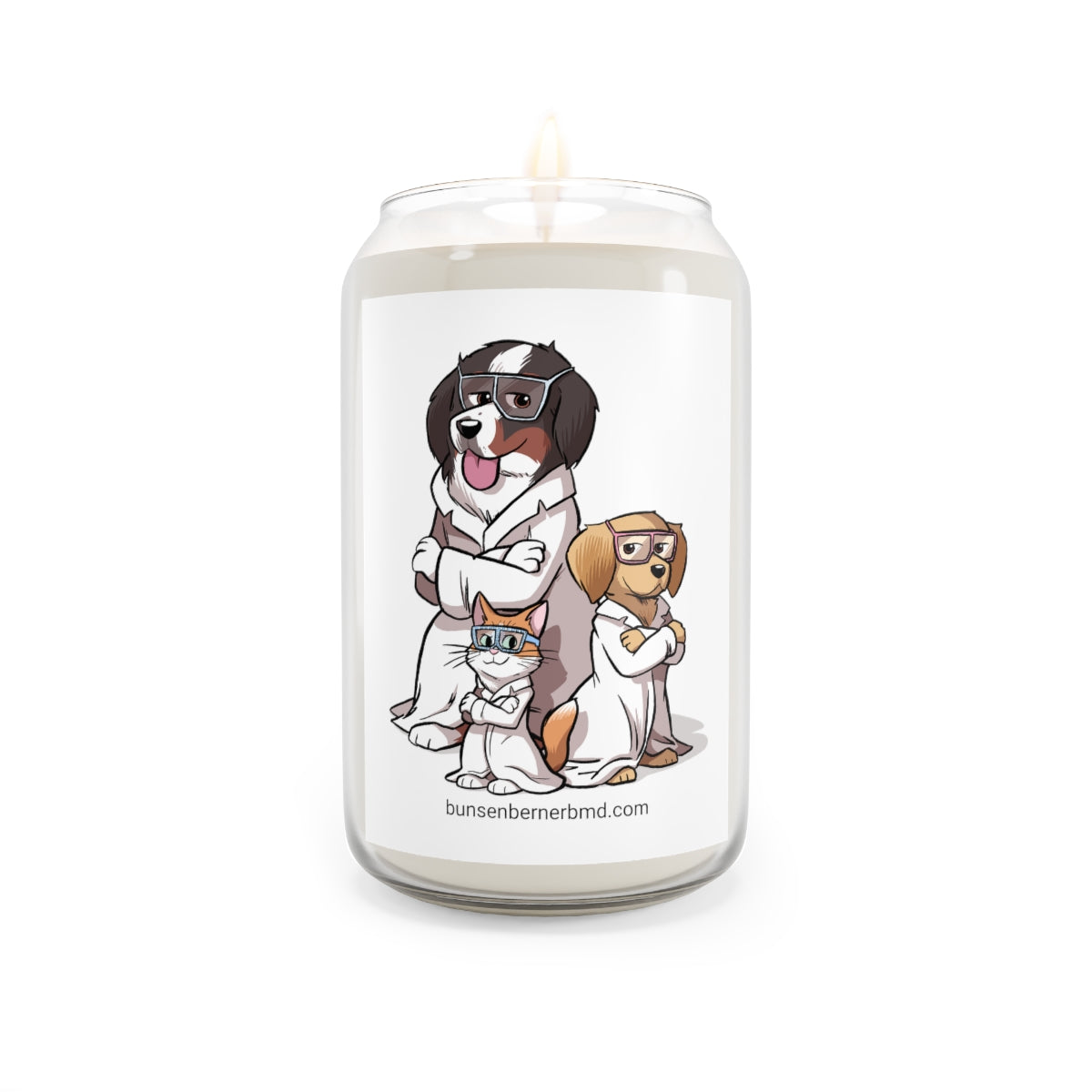 Bunsen Team Scented Candle, 13.75oz