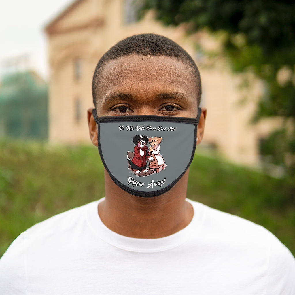 Mixed-Fabric Face Mask: Hit Me With Your Best Shot!