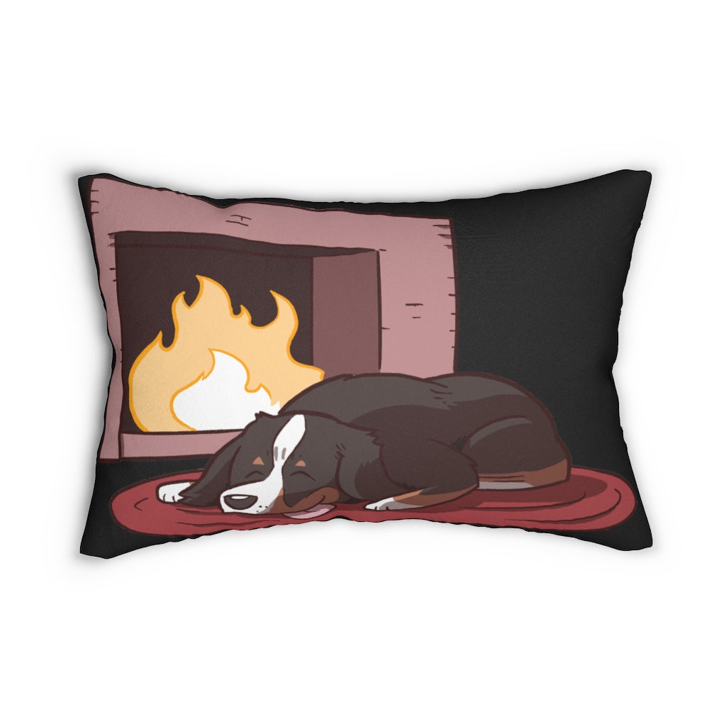 Spun Polyester Lumbar Pillow