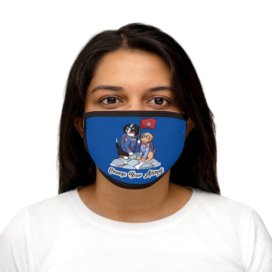 Mixed-Fabric Face Mask: Change Your Altitude
