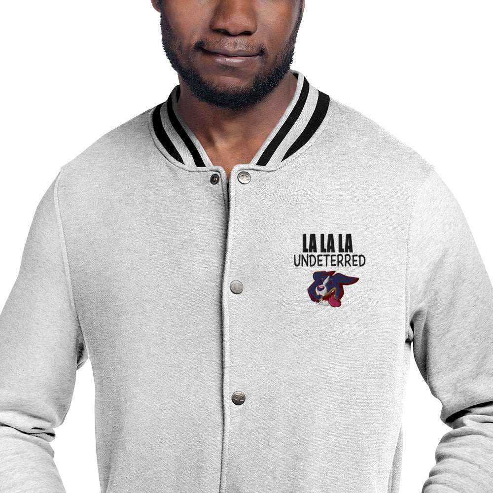 Embroidered Champion Bomber Jacket