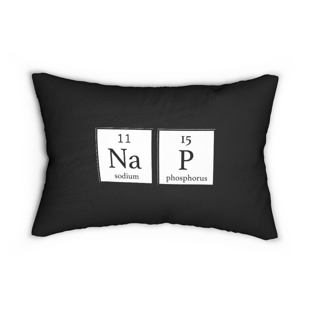 Spun Polyester Lumbar Pillow